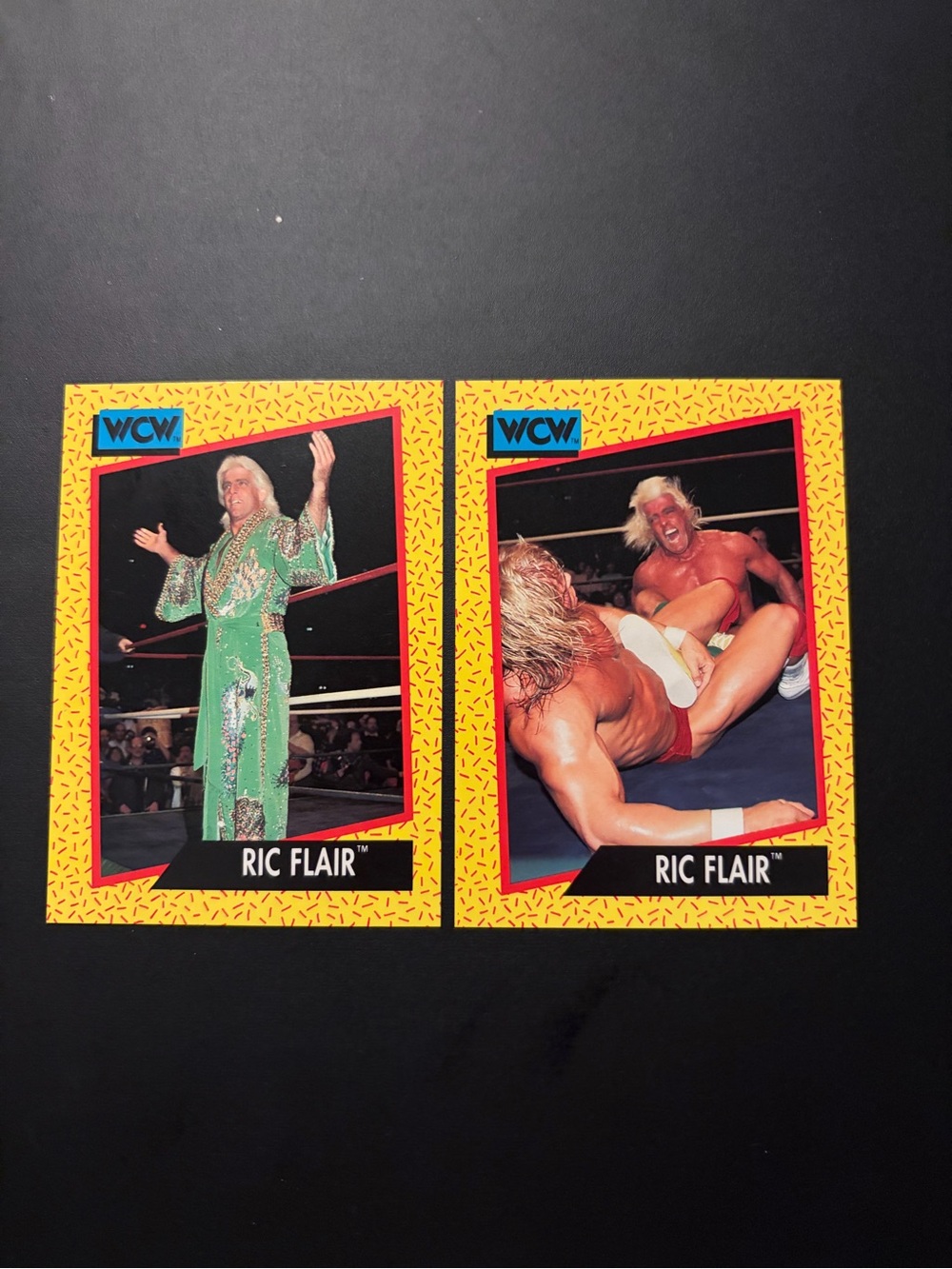 All 2 Ric Flair 1991 Impel WWE WCW Rookie RC Wrestling Card